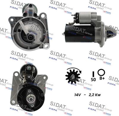 Sidat S12BH0046 - Starter www.molydon.hr