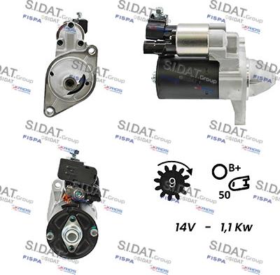 Sidat S12BH0069 - Starter www.molydon.hr