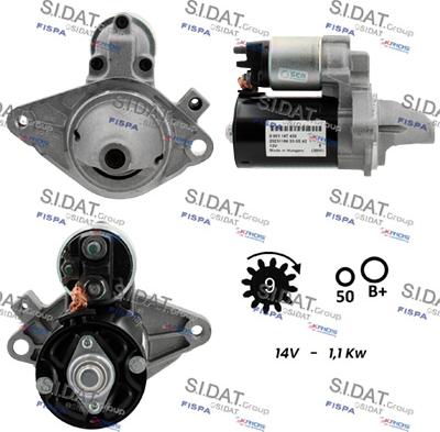 Sidat S12BH0067 - Starter www.molydon.hr