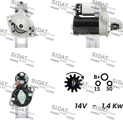 Sidat S12BH0089A2 - Starter www.molydon.hr