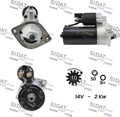 Sidat S12BH0087A2 - Starter www.molydon.hr