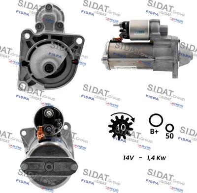 Sidat S12BH0039 - Starter www.molydon.hr