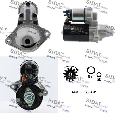 Sidat S12BH0033 - Starter www.molydon.hr