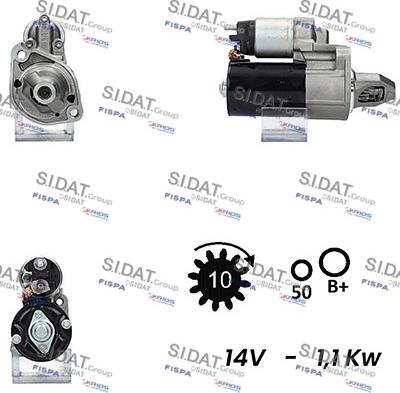 Sidat S12BH0149A2 - Starter www.molydon.hr