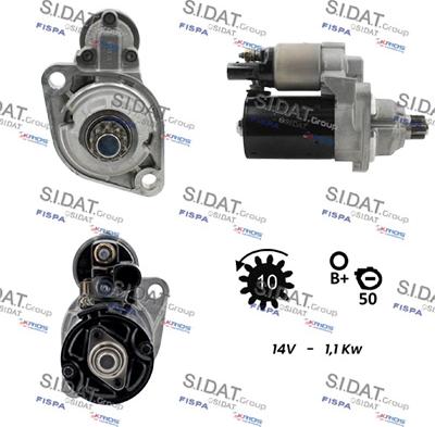 Sidat S12BH0144 - Starter www.molydon.hr