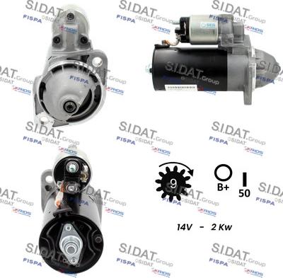 Sidat S12BH0156 - Starter www.molydon.hr