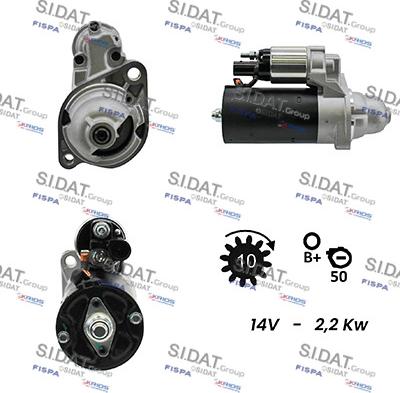 Sidat S12BH0169A2 - Starter www.molydon.hr