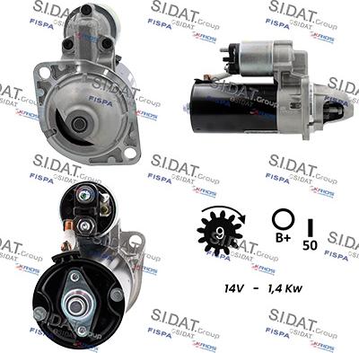 Sidat S12BH0103 - Starter www.molydon.hr