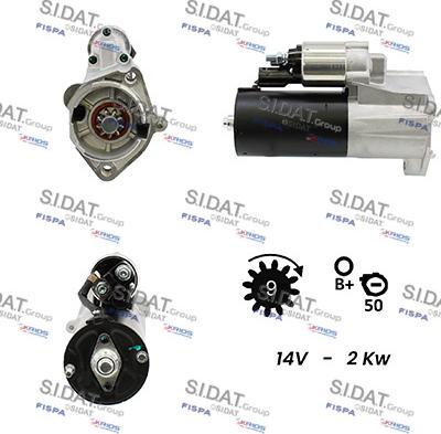 Sidat S12BH0111A2 - Starter www.molydon.hr