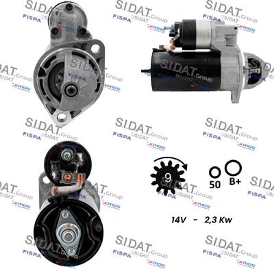 Sidat S12BH0185 - Starter www.molydon.hr