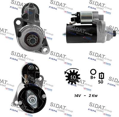 Sidat S12BH0175 - Starter www.molydon.hr