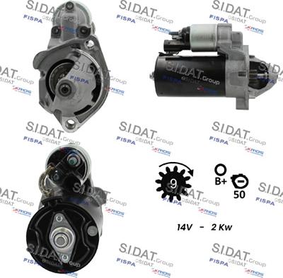 Sidat S12BH0170 - Starter www.molydon.hr