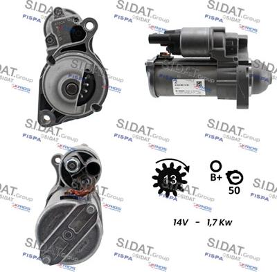 Sidat S12BH0845 - Starter www.molydon.hr