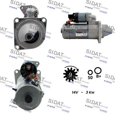 Sidat S12BH0857 - Starter www.molydon.hr