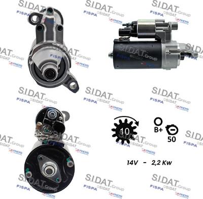 Sidat S12BH0340A2 - Starter www.molydon.hr