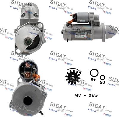 Sidat S12BH0304 - Starter www.molydon.hr