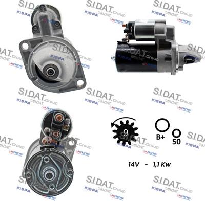 Sidat S12BH0303A2 - Starter www.molydon.hr