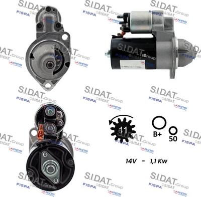 Sidat S12BH0294 - Starter www.molydon.hr