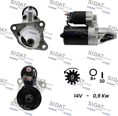 Sidat S12BH0256A2 - Starter www.molydon.hr