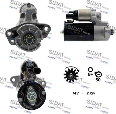 Sidat S12BH0252 - Starter www.molydon.hr