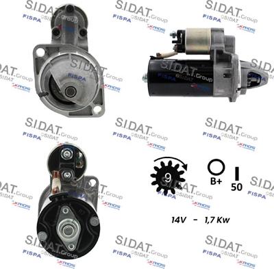 Sidat S12BH0234 - Starter www.molydon.hr