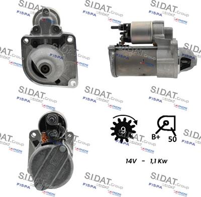 Sidat S12BH0799 - Starter www.molydon.hr