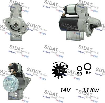 Sidat S12BH0755A2 - Starter www.molydon.hr