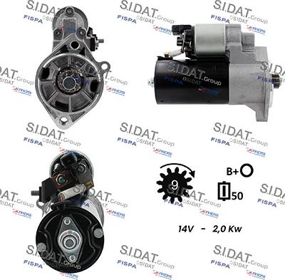 Sidat S12BH0785 - Starter www.molydon.hr