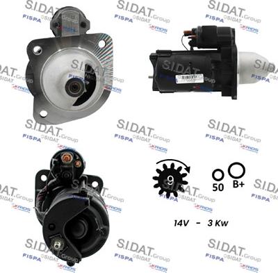 Sidat S12BH0736 - Starter www.molydon.hr