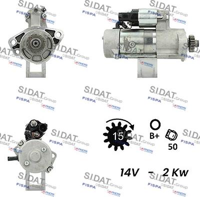 Sidat S12DE0449 - Starter www.molydon.hr