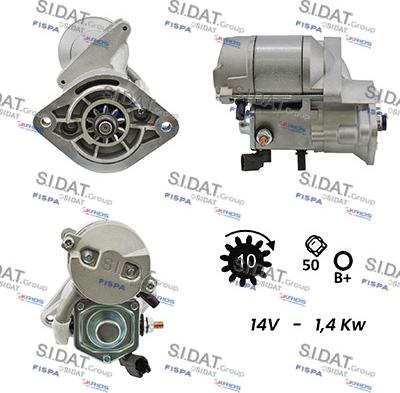 Sidat S12DE0421A2 - Starter www.molydon.hr