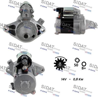 Sidat S12DE0423 - Starter www.molydon.hr