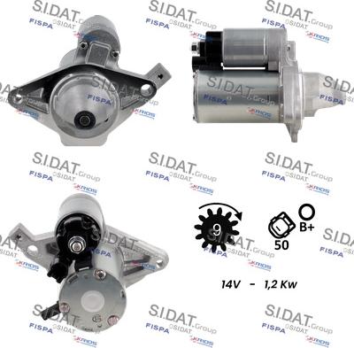 Sidat S12DE0594 - Starter www.molydon.hr