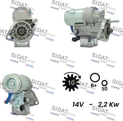 Sidat S12DE0591A2 - Starter www.molydon.hr