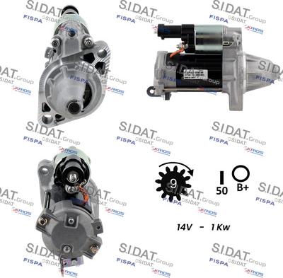 Sidat S12DE0515 - Starter www.molydon.hr