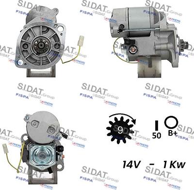 Sidat S12DE0536A2 - Starter www.molydon.hr