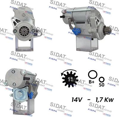 Sidat S12DE0642A2 - Starter www.molydon.hr