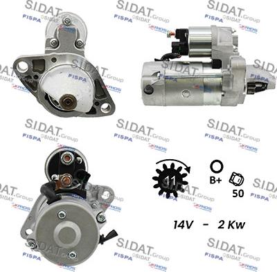 Sidat S12DE0088A2 - Starter www.molydon.hr