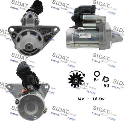 Sidat S12DE0139 - Starter www.molydon.hr