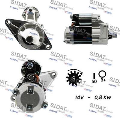 Sidat S12DE0138A2 - Starter www.molydon.hr