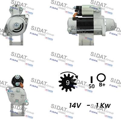 Sidat S12DE0122A2 - Starter www.molydon.hr