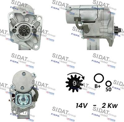 Sidat S12DE0179 - Starter www.molydon.hr