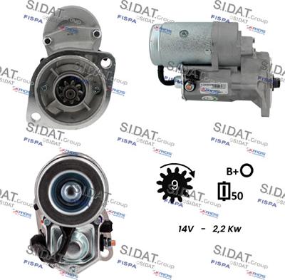 Sidat S12DE0830A2 - Starter www.molydon.hr