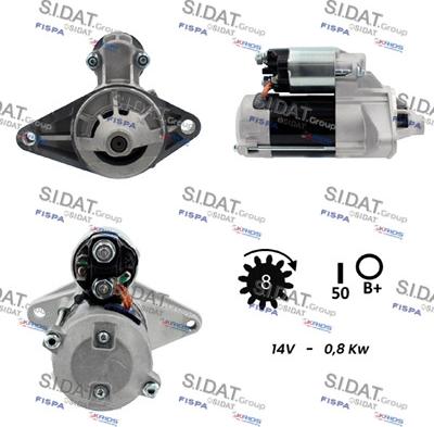 Sidat S12DE0876A2 - Starter www.molydon.hr