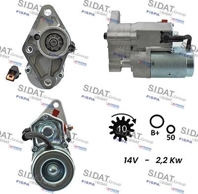 Sidat S12DE0347A2 - Starter www.molydon.hr