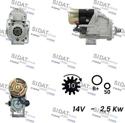 Sidat S12DE0377A2 - Starter www.molydon.hr