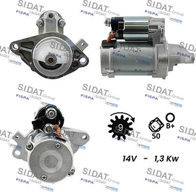 Sidat S12DE0229A2 - Starter www.molydon.hr