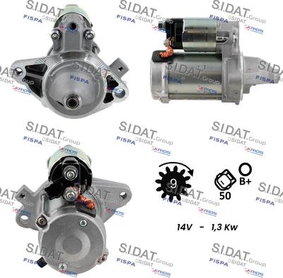 Sidat S12DE0229 - Starter www.molydon.hr