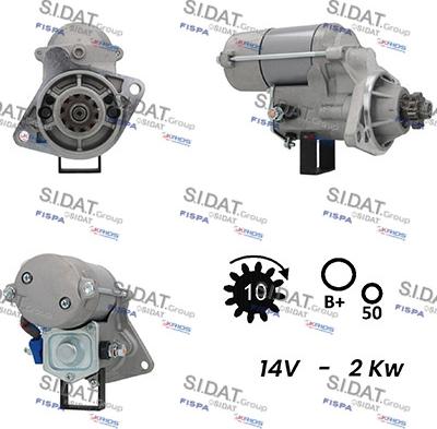 Sidat S12DE0711A2 - Starter www.molydon.hr