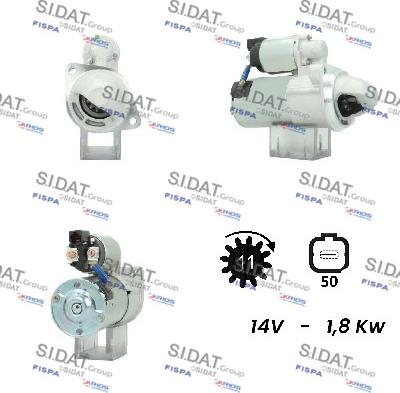 Sidat S12DR0563A2 - Starter www.molydon.hr